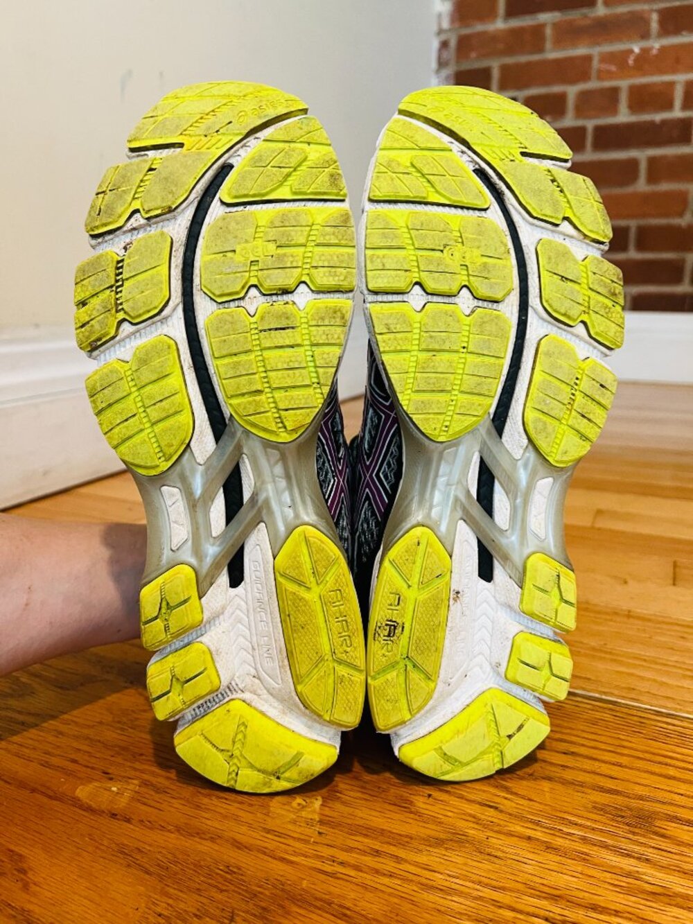 ASICS GT-2000 Running Walking Sneakers Shoes Silver Purple Womens Size 10.5 - Picture 8 of 16